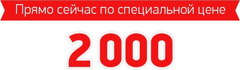 прямо сейчас по специальной цене 2000